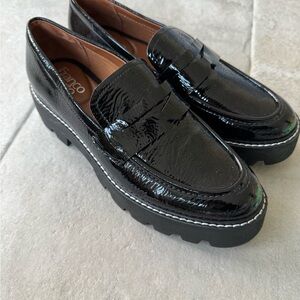 Franco Sarto Womens Balin Lug Sole Chunky Loafer sz 8
